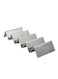 10.7 Inch x 4 Inch Taco Stand, 1 Holds 4 Tacos Taco Rank - Reversible, Dishwasher Safe, Stainless Steel Taco Holder, For Hard Or Soft Shells,
