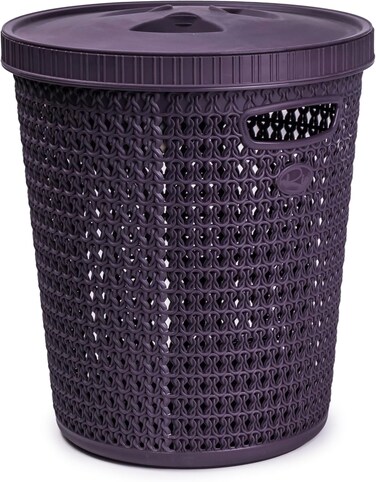 Rio Trash Bin with Automatic Trash Bag Dispenser- (Dustbin with BuiltIn Liner Box)