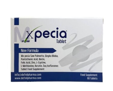 Xpecia Men's Dht Blocker New Hair Growth Formula -60 Tablets
