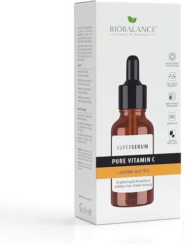 BioBalance Super Serum Collagen Booster with L-Ascorbic Acid 10%, 30 ml