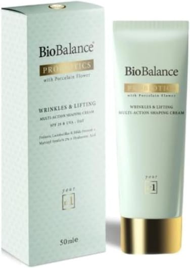 Bio Balance Probiotics Wrinkles &amp; Lifting SPF20 Cream, Multi-Action Firming Cream, To Revitalizing Skin For Flawless, Radiant Complexion, Prevent Damage Skin Uv Radiation &amp; Pollution, 50ml