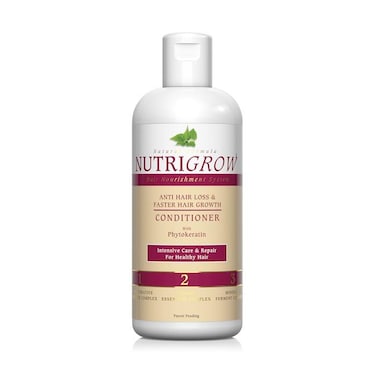 NutriGrow Anti Hair Loss &amp; Faster Hair Growth Conditioner, With Phytokeratin Intensive Care &amp; Repair, 300 ml