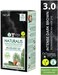 NEVA&nbsp;Naturalis Permanent Hair Color, Vegan,100% Gray Coverage, Organic, No Harmful Chemicals, Ammonia Free, Long-Lasting - INTENSE DARK BROWN - 3.0
