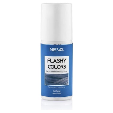NEVA&nbsp;Flashy Hair Colors Temporary Hair Color Spray - 75ml - JEANS COLOR