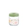 Herevin 425ml Glass Spice Jar with Decorative PP Green Lid Botanic, Transparent