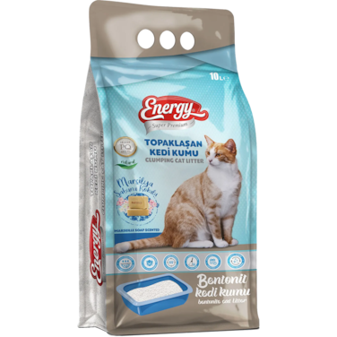 Energy - Cat Litter - Marseille Soap Scented -10L