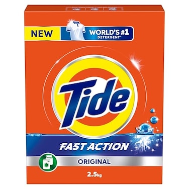 Tide Fast Action Laundry Detergent Powder, 2.5kg