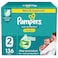 Pampers Rash Protection Taped Diapers, Size 2, 3-8kg, +50% Aloe Vera Lotion For Rash Protection, 3X Fortified Layers For Leakage Protection, Jumbo Box, 136 Count