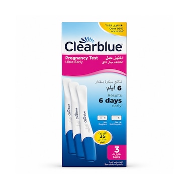Clearblue Ultra Early Pregnancy Test For Early Detection 3 Tests