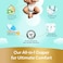 Pampers Ultimate Comfort Taped Diapers, Size 3, 6-10kg, Lotion Infused With Aloe Vera And Vitamin E, X1000leak Locks Technology For Leakage Protection, 248 Count