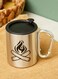 &amp; Glory Happy Camper Carabiner Mug