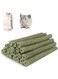 Timothy Hay Sticks, Natural Grass Chew Sticks Toys for Rabbits Guinea Hamster Chinchilla Gerbil and Other Small Animals（30Pcs）
