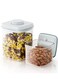 Airtight Food Containers Kitchen Storage Containers with Lids Ideal for Cereal and Pantry Storage Includes Pantry Airtight Kitchen Containers Storage Set 500ml and 850ml Sizes Set of 2