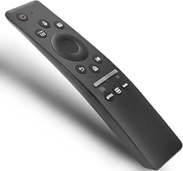 Universal Voice Remote Control for Samsung Smart TV LED QLED 4K 8K UHD Crystal Frame HDR Curved Smart TVs, with Shortcut Buttons for Netflix, Prime Video