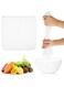 Pack Nylon Nut Milk Bag 12&Atilde;&mdash;12 Inches Fine Mesh Cheese Cloth Multiple Usage Reusable for Straining Fruit Juice Coffee Tofu Greek Yogurt Tea