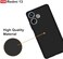 Silicone Case for Xiaomi Redmi 13 4G / Xiaomi Poco M6 4G, Liquid Gel Rubber Bumper Case with Soft Microfiber Lining Cushion Slim Hard Shell Shockproof Protective Cover for Redmi 13 / Poco M6 (Black)