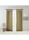 Madison Park Taupe Curtains For Living room , Transitional Fabric Window Bedroom Solid Emilia 50X84", 1-Panel