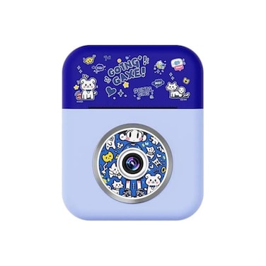 Fun 40MP kids instant camera with selfie mode, 2.4" screen, print paper, and 32GB TF card!