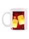 Lantern Printed Coffee Mug White/Red/Yellow