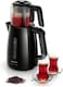 Philips HD7301/00 Tea Maker, 1.9 L Capacity, 360&ordm; Rotating Base, Cable Winder, Black