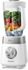 Philips Series 5000, Plastic Jar Blender - 800W, 2L, 3 Speed settings + Pulse, ProBlend Crush Technology perfect for crushing ice, Silver/White - HR2224/00