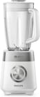 Philips Series 5000, Plastic Jar Blender - 800W, 2L, 3 Speed settings + Pulse, ProBlend Crush Technology perfect for crushing ice, Silver/White - HR2224/00