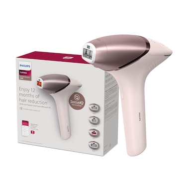 Philips Lumea IPL Hair Removal Device 9000 Series, BRI958/60, With SenseIQ