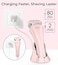 PRITECH Electric Shaver for Women,Ladies Shaver,Lady Razor for Legs,Arm,Underarm,Bikini,USB Rechargeable Razor Wet&amp;Dry Cordless for Woman
