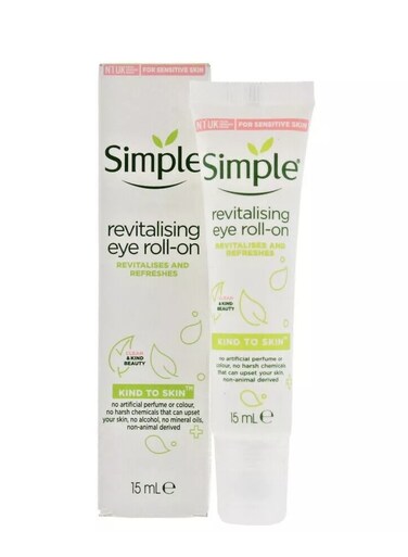 Simple Kind to Eyes Revitalising Eye Roll-on - 15ml