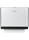AIKE Multifold Paper Towel Dispenser, Wall Mount Tissue Dispenser with Smart Lock, 200 Sheets Silver, Folded Size 10" x 3.1" Or Smaller