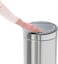 Brabantia Touch Bin New 30 Litre &ndash; Matt Steel Fingerprint Proof Waste Bin