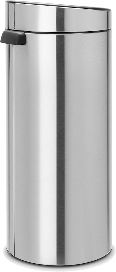 Brabantia Touch Bin New 30 Litre &ndash; Matt Steel Fingerprint Proof Waste Bin