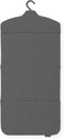 Brabantia Foldable Steam Board Pepper Black, 40 x 85 cm, Heat-Resistant Hanging Clothes Steaming Board for Handheld Steamers