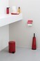 Brabantia Handwash Soap Dispenser, 200ml, Passion Red, Refillable Non-Drip Soap Pump for Bathroom, Kitchen or Toilet, Stainless Steel &amp; Plastic