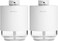 Brabantia MindSet Soap Dispenser, Pack of 2, 2 x 200ml, Non-Drip Pump, Easy Refill, Corrosion-Resistant Metal &amp; Glass, Stylish Bathroom Accessory