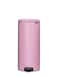 Brabantia NewIcon Pedal Bin 30L, Lilac Pink, Soft-Close Lid, Smooth Pedal, Removable Inner Bucket, PerfectFit Code G Liner Included