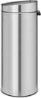 Brabantia Touch Bin New 30 Litre &ndash; Matt Steel Kitchen Waste Bin
