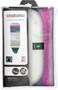 Brabantia Ironing Board Cover Complete Set Size D 135 x 45 cm, 8 mm Cotton Cover with Foam Layer, Morning Breeze