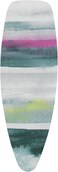 Brabantia Ironing Board Cover Complete Set Size D 135 x 45 cm, 8 mm Cotton Cover with Foam Layer, Morning Breeze