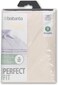 Brabantia Ironing Board Cover Size D 135 x 45 cm, Extra Large Replacement Cover with Foam Insert, Ecru