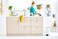 Brabantia NewIcon Pedal Bin 20 L White &ndash; Step Trash Can with Plastic Inner Bucket