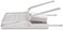 Brabantia SinkSide Foldable Dish Drying Rack Light Grey, 37 x 33 x 31.5 cm, Removable Cutlery Basket and Drip Tray