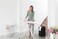 Brabantia Ironing Board A with Steam Iron Rest, Abstract Leaves, 110 x 30 cm