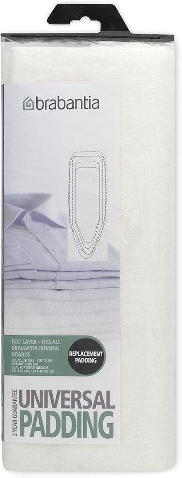 Brabantia Ironing Board Cover Replacement Felt Pad - White
