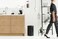 Brabantia Step Pedal Bin 20 L Matt Black – Trash Can with Plastic Inner Bucket