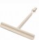 Brabantia ReNew Shower Squeegee with Door Hook, Soft Beige, 42.1 x 9 cm