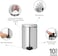 Brabantia NewIcon Pedal Bin 20 L Matt Steel &ndash; Fingerprint Proof with Plastic Inner Bucket