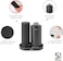 Brabantia SinkStyle Soap Dispenser Set, 2 x 200ml, Mineral Infinite Grey, Hand Soap &amp; Dish Soap Dispensers with Textured Tray, Non-Drip Pump, Easy Refill