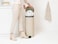 Brabantia NewIcon Pedal Bin 30 L Soft Beige &ndash; Large Kitchen Bin with Soft-Close Lid &amp; Removable Inner Bucket