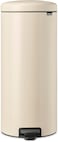 Brabantia NewIcon Pedal Bin 30 L Soft Beige &ndash; Large Kitchen Bin with Soft-Close Lid &amp; Removable Inner Bucket